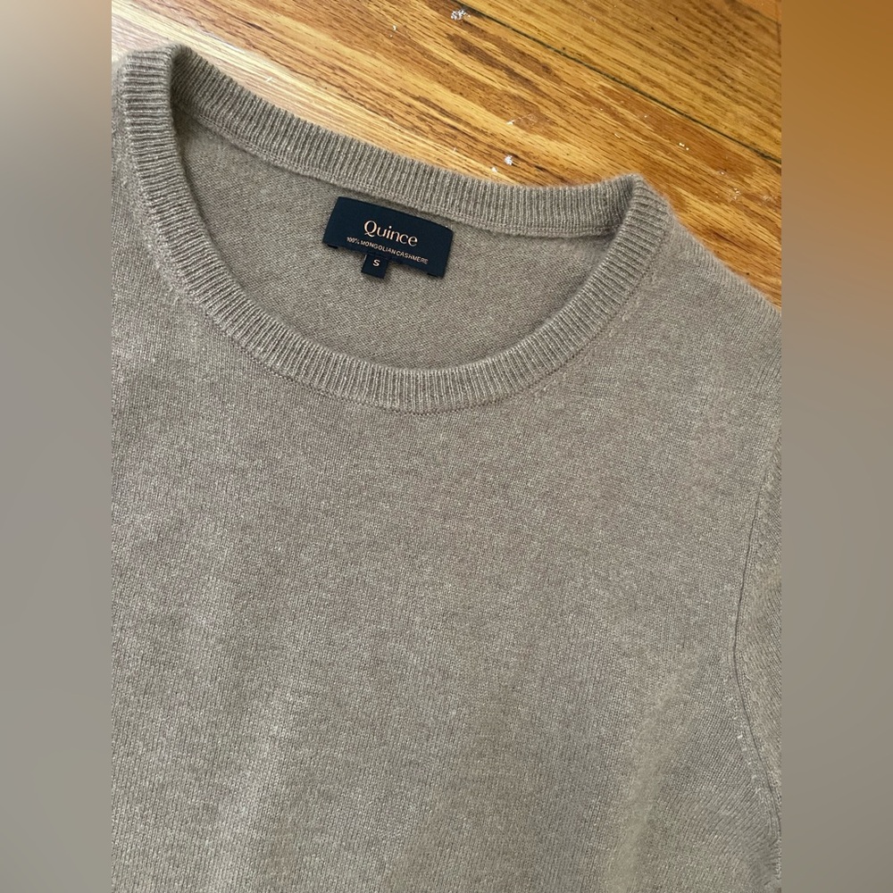 Quince Mongolian cashmere sweater - Picture 3 of 5
